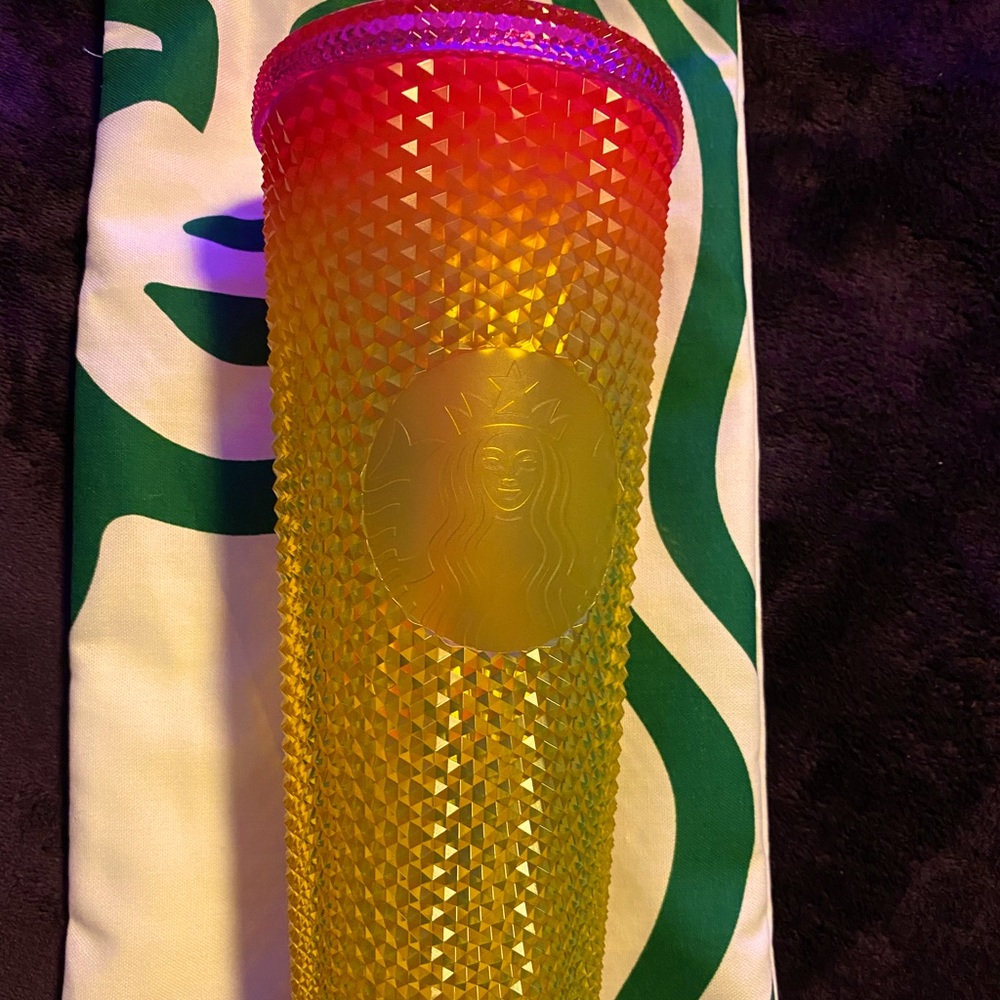 Starbucks⭐️Mango🥭Tequila Sunset🌅 Tumbler Venti Thailand 24oz